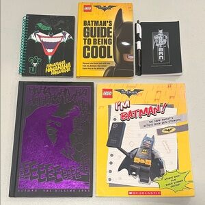 Collection of 5 Batman Books